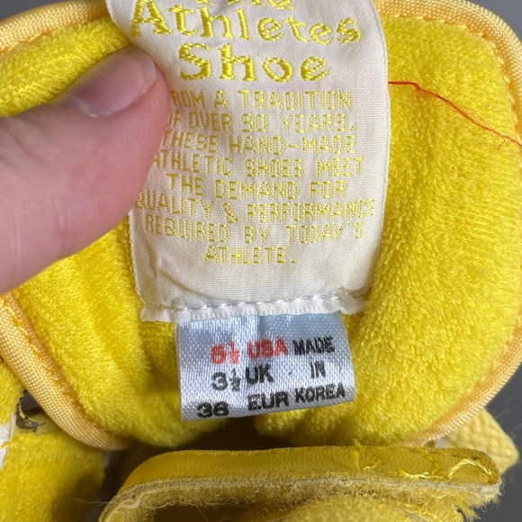 Vintage 80's Freestyle Reebok High Top Sneakers size 5.5 womens/Youth size 4 - Picture 4 of 5